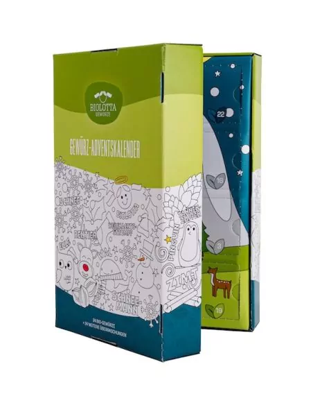 Adventskalender BioLotta - leicht geöffnet Adventskalender BioLotta - leicht geöffnet