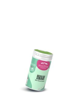 Dose Biolotta Umami Bio-Gewürzsalz mit grünem Deckel und mintgrün-rosa Etikett.
