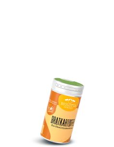 Dose Biolotta Bratkartoffel Bio-Gewürzzubereitung mit orange-braunem Etikett und grünem Deckel.