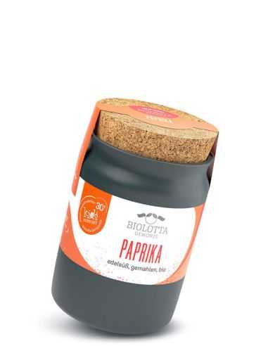Bio Paprika edelsüß, gemahlen (Keramiktöpfchen)