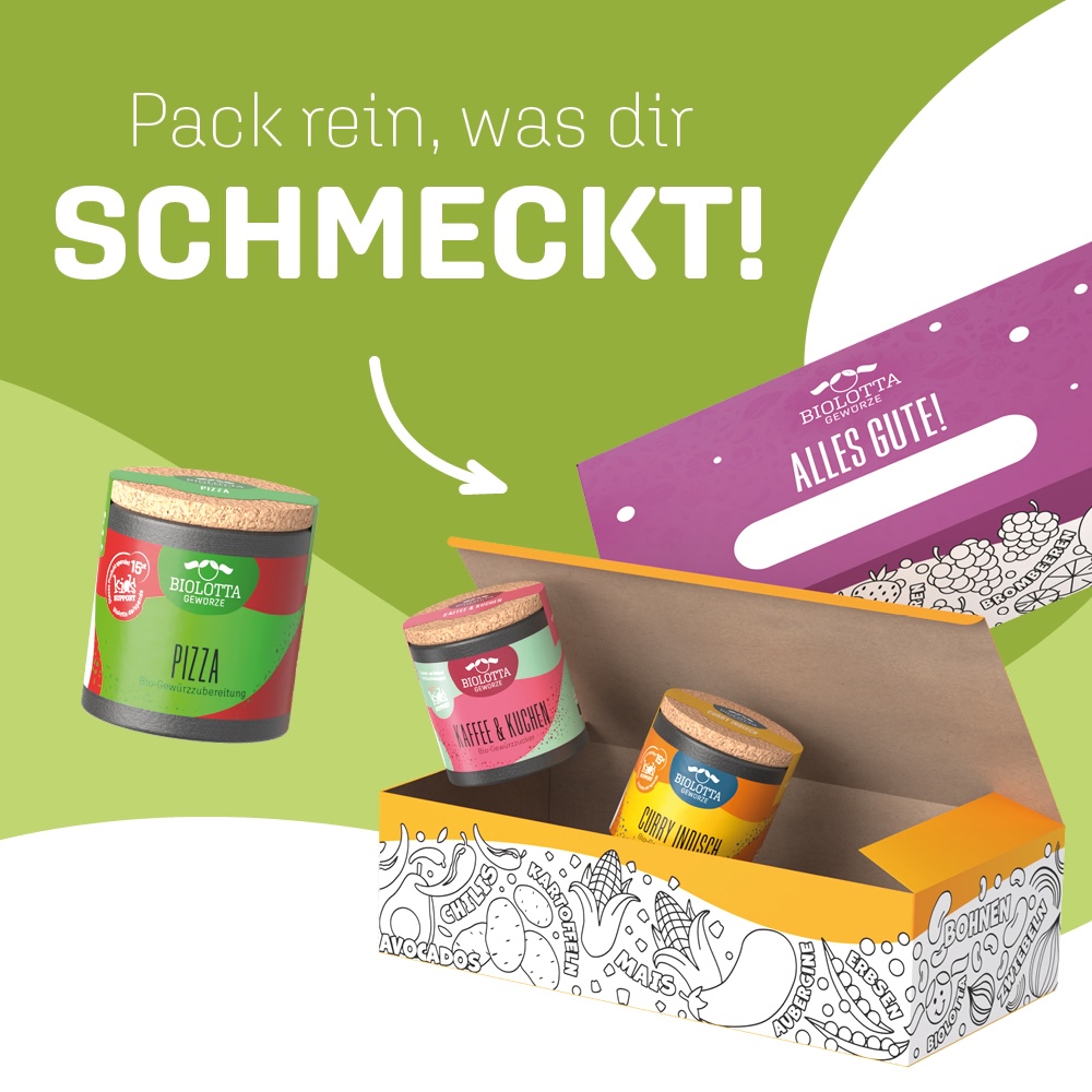 individuelle Gewürzboxen erstellen