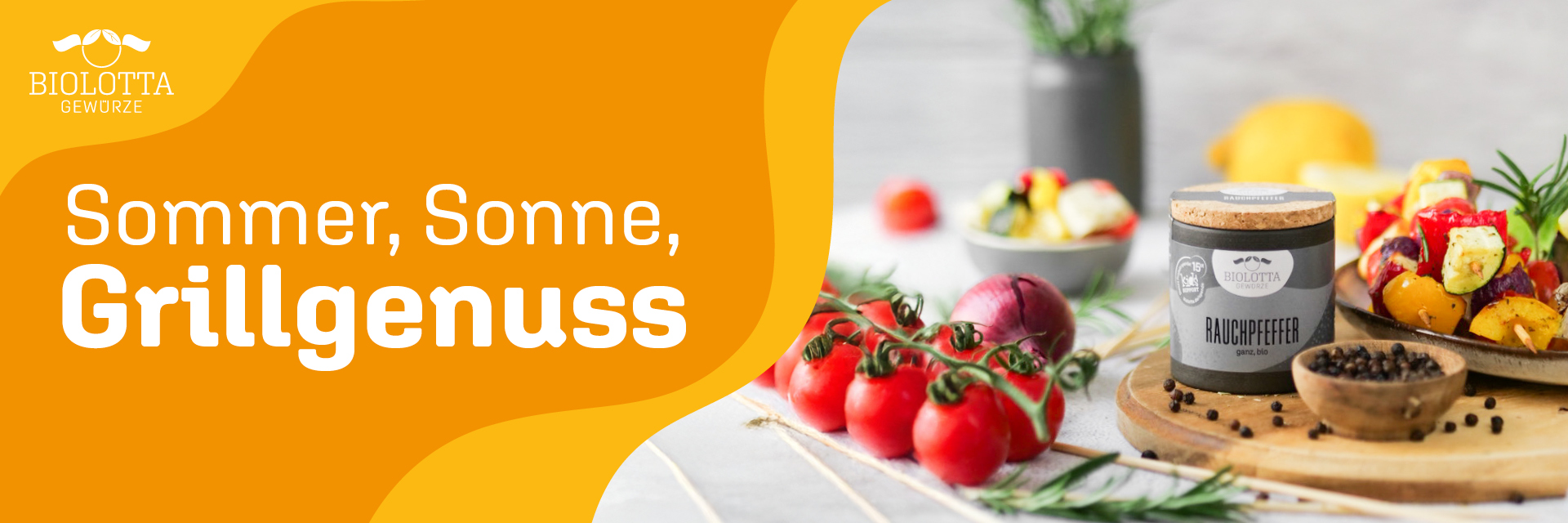 Biolotta Grillgew&uuml;rze &ndash; Rauchpfeffer und Bio Gew&uuml;rze f&uuml;r sommerlichen Grillgenuss
